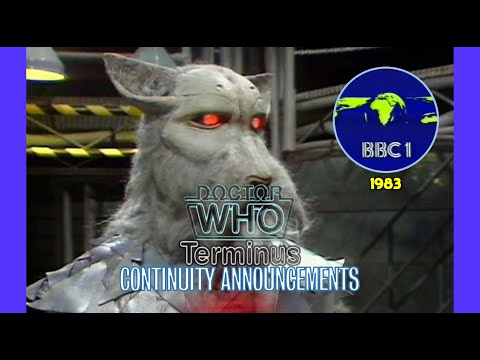 Doctor Who: Terminus Continuity Announcements (1983) - BBC 1