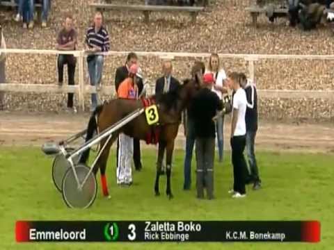 Zaletta Boko & Rick Ebbinge winnen openingskoers Emmeloord 20 juni 2011