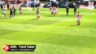 preview picture of video 'U18s: Stoke City 1 Middlesbrough 0 (23/08/14)'