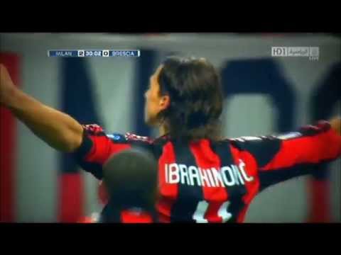 Ibrahimovic Powerful Goal Vs Brescia HD