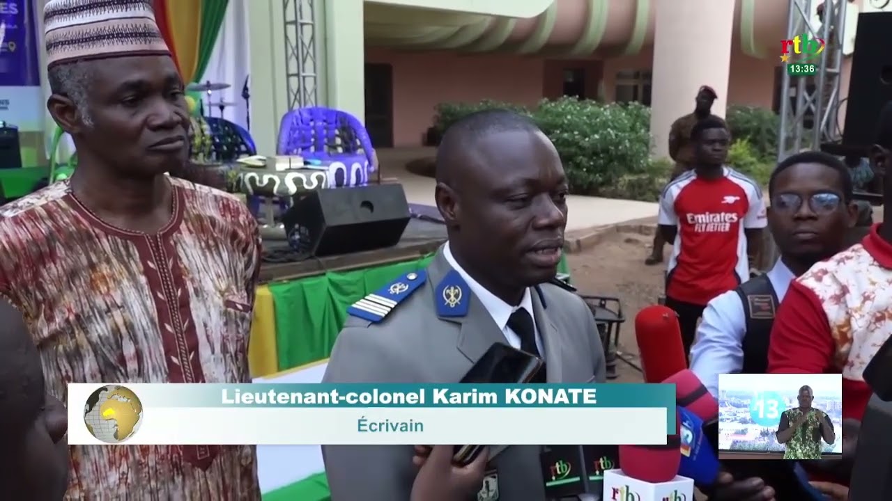 Littérature : le Lieutenant-colonel, Karim Konaté met 2 ouvrages dans l'univers littéraire