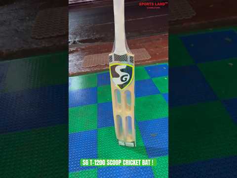 BEST SCOOP CRICKET BAT FROM SG ~ THE SG T-1200 EDITION #cricketshorts #gullycricket #scoopbat