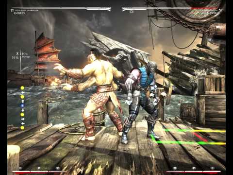 [MKX] Goro – Chest Lunge Glitch/Reset
