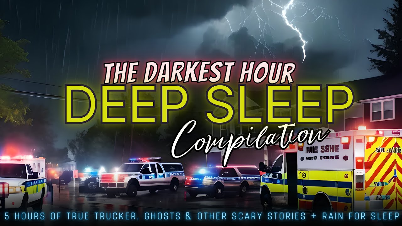 5 Hours of TRUE Scary Stories: First Responders, Truckers & more 💤 no ads, just stories, blackscreen