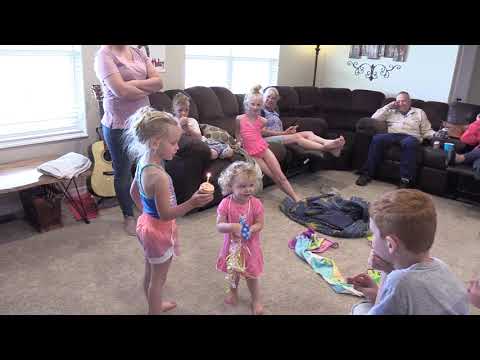 Lavinia sings Happy Birthday Adalee June 13 2020 movie