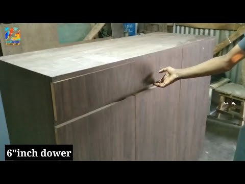 How to make without handle cabinet and cupboard