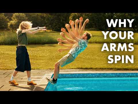 Why Spinning Your Arms Stops You Falling