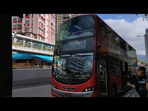 Full bus😰 KMB @234B VA 3696 Rhine Garden - Tai Ho Road (Downstairs Recording)