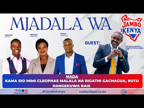 Kama sio mimi Cleophas Malala na Rigathi Gachagua, Ruto hangekuwa Rais. - Cleophas Malala