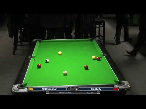 2019 Senior Plate 4 - Round 3 - Matt Brannan v Ian Duffy