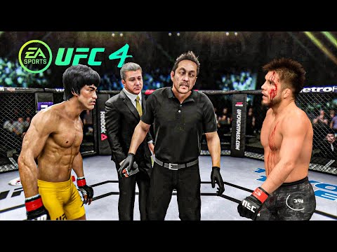 Bruce Lee vs  Henry Cejudo   EA Sports UFC 4   Dragon Fight 🔥🐲