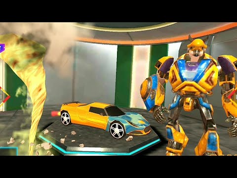 Robot Tornado Transform : Shooting Games 2020 #part3 - Android Gameplay FullHD ( Car Game )