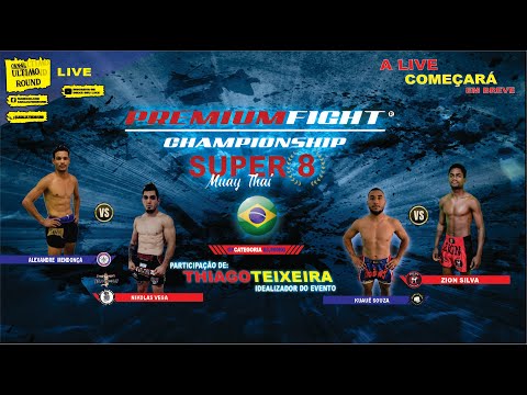 🚨ESCLUSIVO: LIVE COM 4 ATLETAS DO PREMIUM FIGTH SUPER 8 MUAY THAI. Feat. THIAGO TEIXEIRA. - #EP16