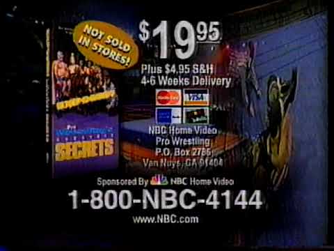 Exposed! Pro Wrestling's Greatest Secrets - 1998 TV Commercial