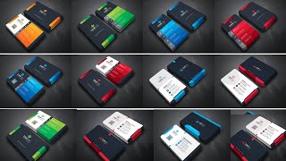 2023 Source Multipurpose Business Cards Bundle Download In PSD Files |English| |Photoshop Tutorial|
