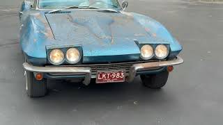 1966 Corvette Convertible 427/390 Headlight Operation