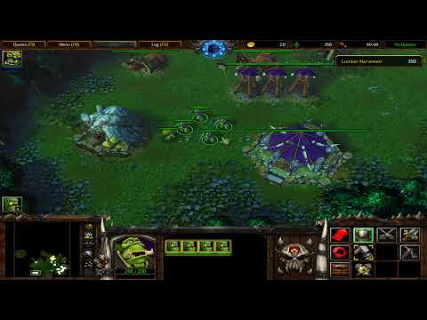Warcraft 3 - Orc Campaign - The Spirits of Ashenvale - Hard