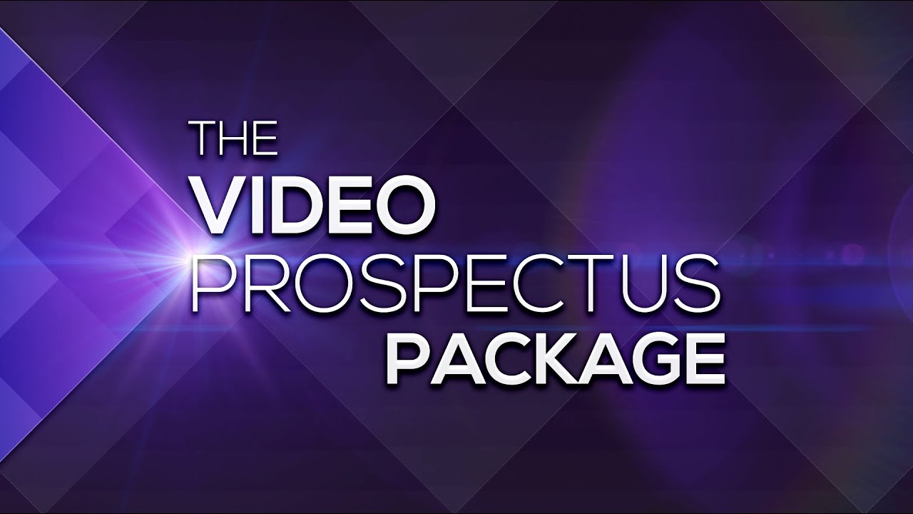 Video Prospectus Packagae Example - Aether Digital