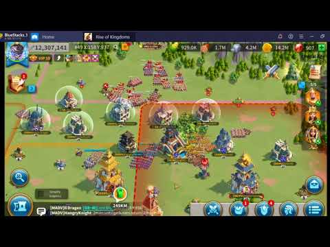 Kingdom #1405 KvK - Defending Lvl 4 Pass WAR! Open-Field Battle Royal