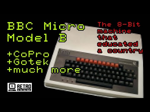 Exploring the BBC Micro Model B with a Co-Processor add-on #pcbway #bbcmicro