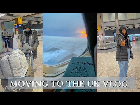 Moving from Nigeria to the UK| Travel with me to the UK| First time in the UK| Study Abroad Vlog