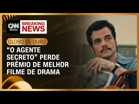 Globo de Ouro: “O Agente Secreto” perde prêmio de melhor filme de drama | CNN BRASIL