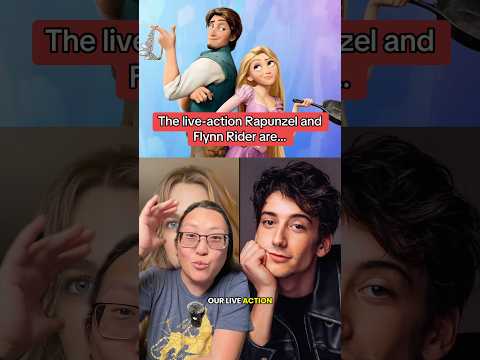 The live action Rapunzel and Flynn Rider for Disney’s Tangled are…