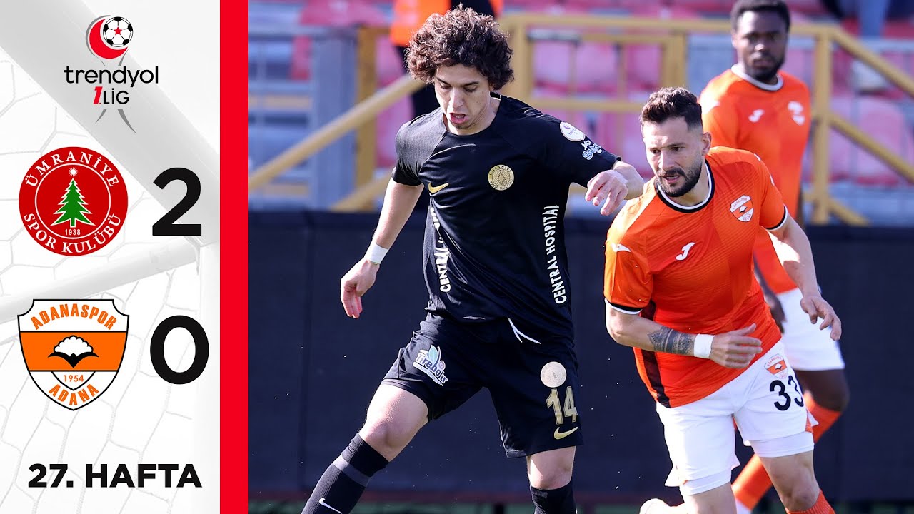 Ümraniyespor vs Adanaspor highlights