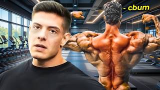 I trained BACK like “CBUM” for 1 day