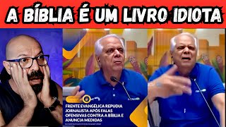 Jornalista diz que a Bíblia é um livro idiota. #4k #4kvideo
