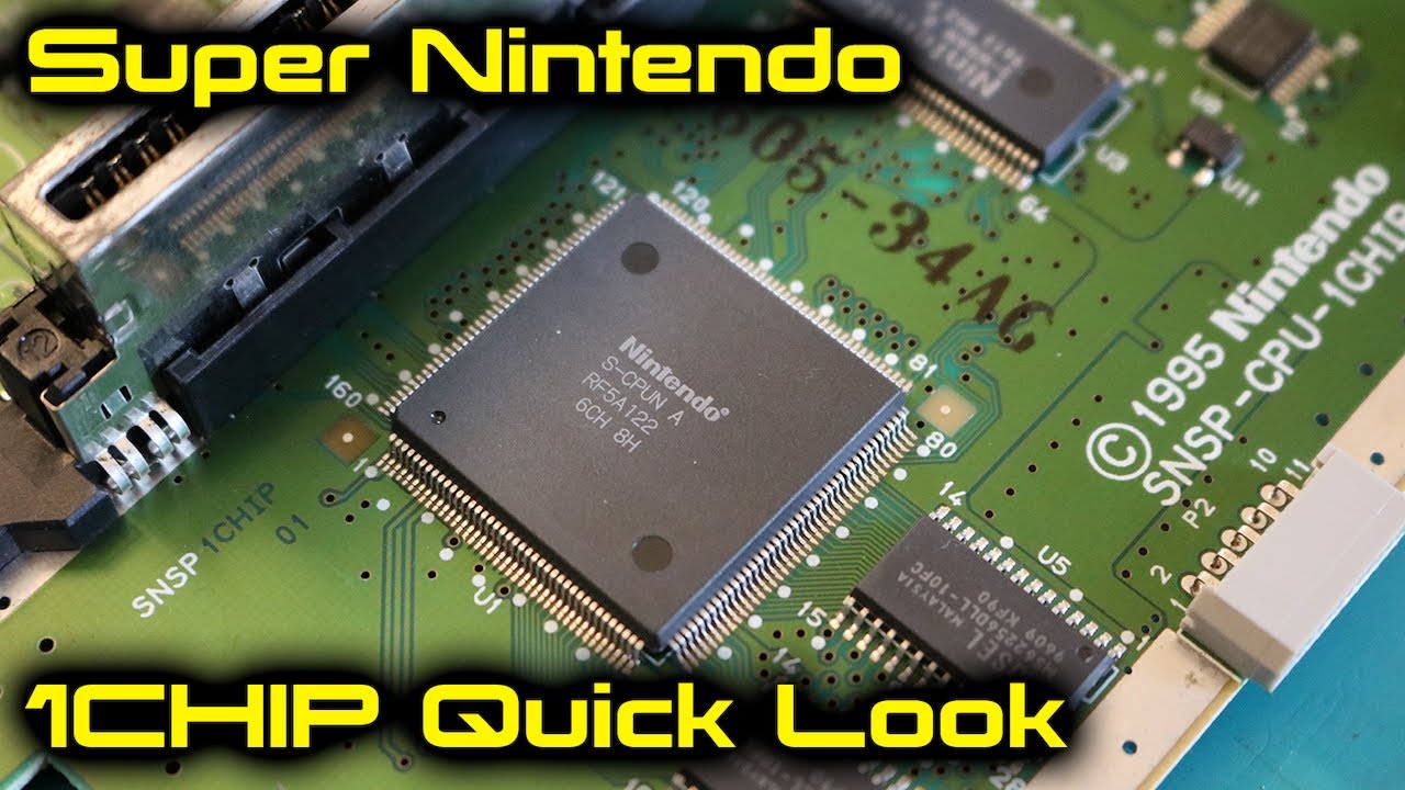 Looking at the SNES 1CHIP