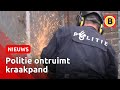 Kraakpand in Tilburg ontruimd door politie en ME | Omroep Brabant