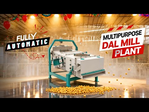 Automatic Chana Dal Mill Plant