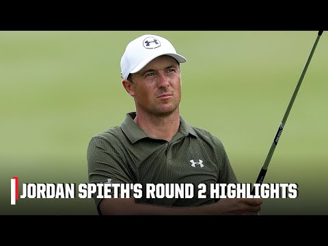 Jordan Spieth's HIGHLIGHTS from Round 2 of the FedEx St. Jude Championship ⛳️ | Golf on ESPN