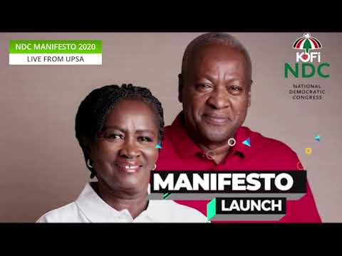 NDC 2020  MANIFESTO LAUNCH LIVE
