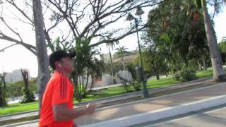 preview picture of video 'Entrenamiento para el Maratón CAF 2014'