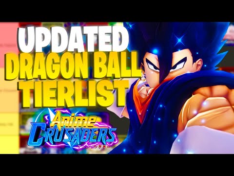 NEW UPDATED META Tierlist For Dragon Ball Update in Anime Crusaders Roblox! (Overall And Infinite)
