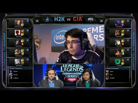 EU LCS Expansion GIA vs H2K Game 2 Highlights