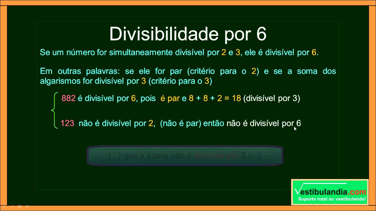 Matemática Zero 2.0 - Aula 10 - Critérios de Divisibilidade - (parte 1 de 2)