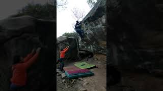 Video thumbnail of Sensei, 7b/+. Salvanebleau