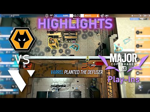 Wolves vs Varrel - HIGHLIGHTS - Play-Ins - Copenhagen Major 2023 - R6 Esport