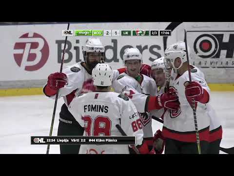 OHL: HK Mogo/LSPA - HK Liepāja spēles labākie momenti (06.10.2021.)