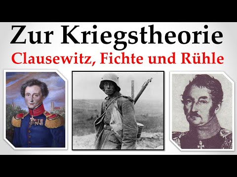 Kriegstheorie: Fichte, Clausewitz, Rühle von Lilienstern