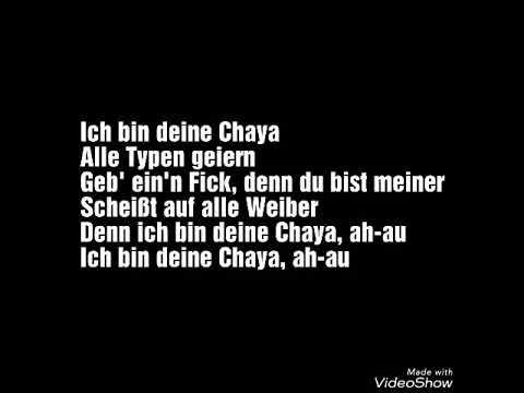 “Chaya“  Nura feat. Trettmann (lyrics)