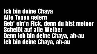 “Chaya“  Nura feat. Trettmann (lyrics)