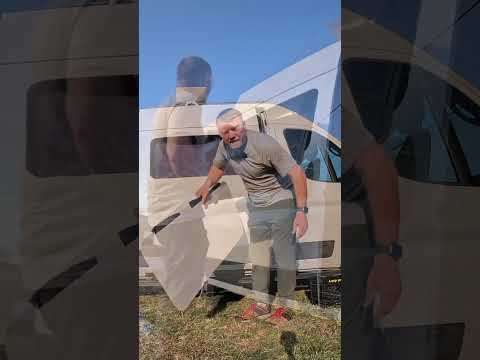 #vanlife Motion Window install #campervan #adventure