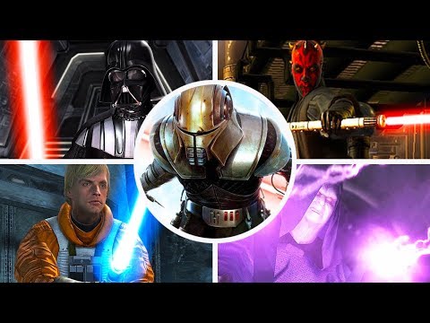 Star Wars: The Force Unleashed Ultimate Sith Edition - All Bosses + Cutscenes (DLC Bosses Included)