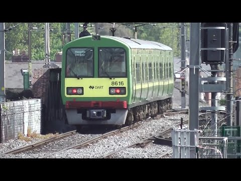 IE 8510 Class Dart Train number 8616 - Connolly Station, Dublin
