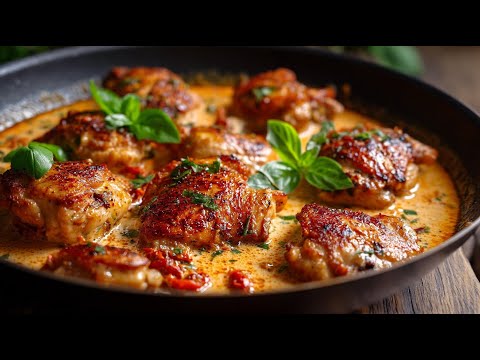 "Marry Me" Chicken! I Could Eat This Chicken Every Day! Easy Recipe for Dinner!