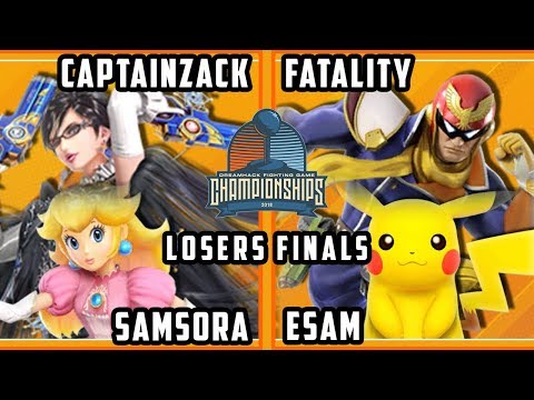 DHATL18 Smash 4 - ESE | Fatality & PG | ESAM Vs. CaptainZack & Samsora - Wii U Doubles Losers Finals